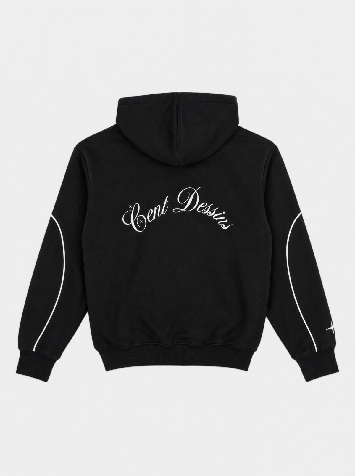 Hoodie Cent - Black