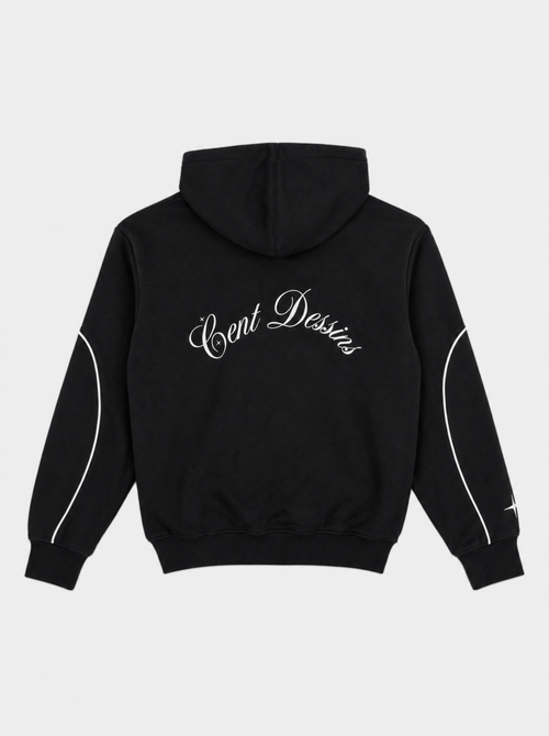 Hoodie Cent - Black